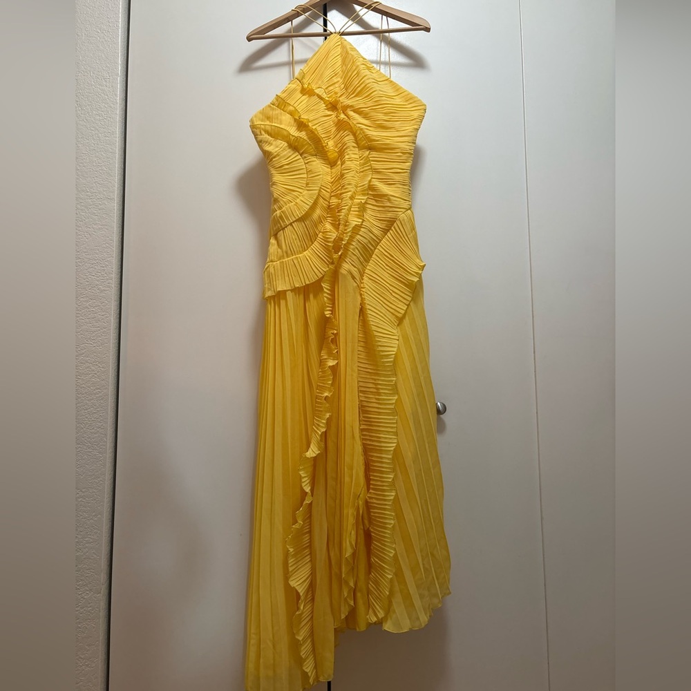 Lowie&Liv Pleated Chiffon Dress